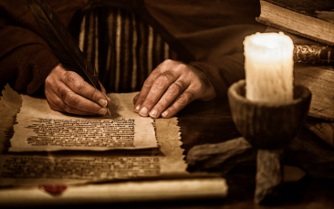 Cover image of Uncovering medieval stories held in parchment
